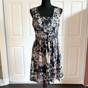 Kenzie Tan and Black A-like Cocktail Dress